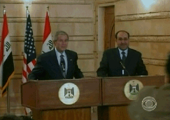 ブッシュ大統領vsイラク人記者 3